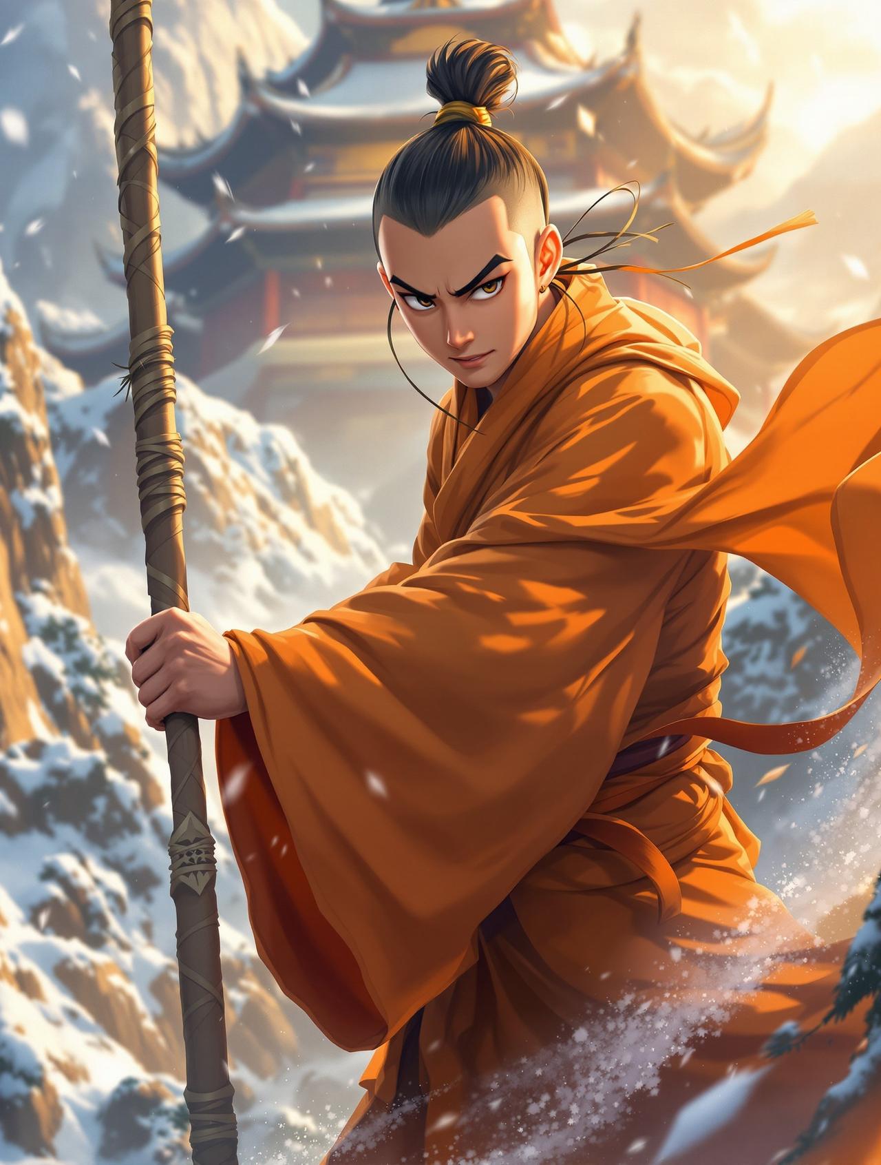少林棍僧 - 天堂动漫主题片库